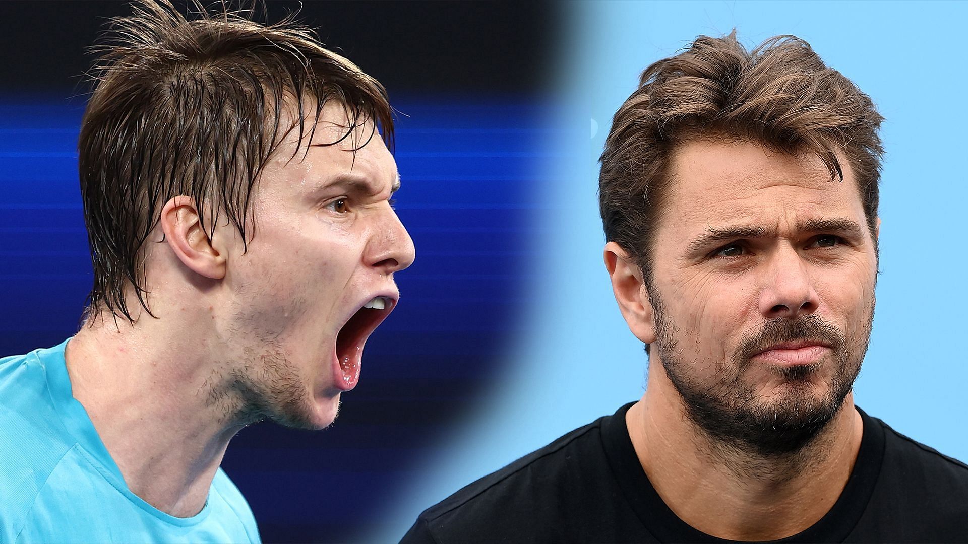 Alexander Bublik and Stan Wawrinka pictured