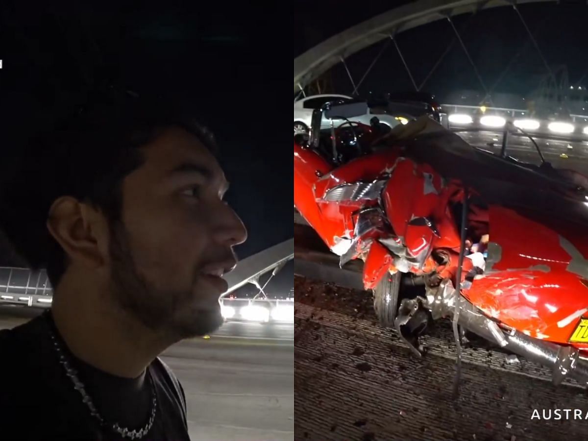 Twitch streamer witnesses accident during IRL stream (Image via Twitch)