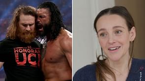 Sami Zayn's wife sends a message hours before he faces Roman Reigns at Elimination Chamber 2023