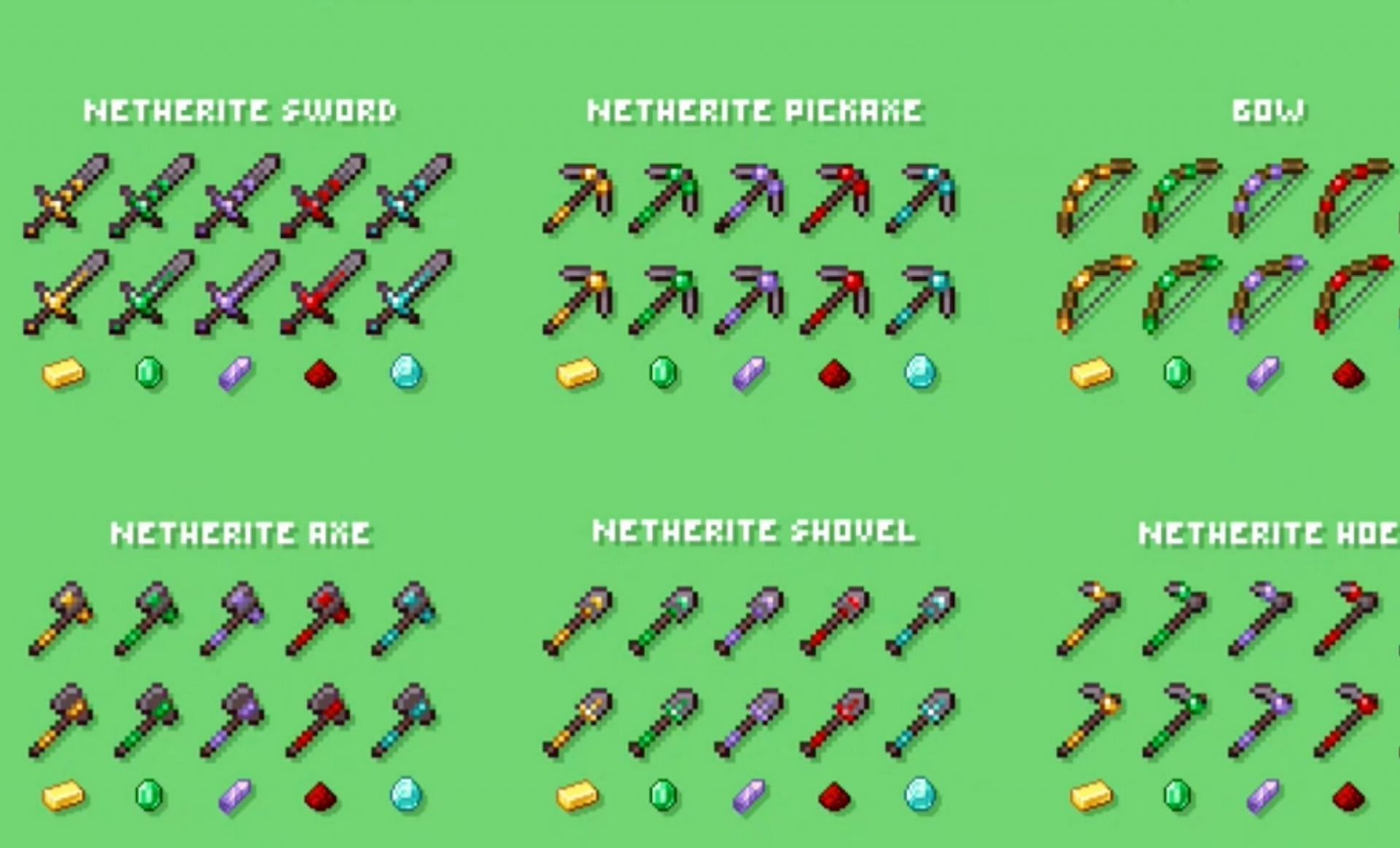 make custom minecraft swords for you