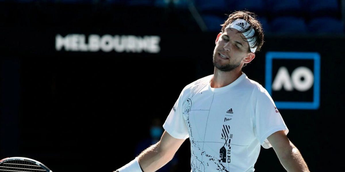 Dominic Thiem was ranked No. 3 in the 2020 year-end rankings