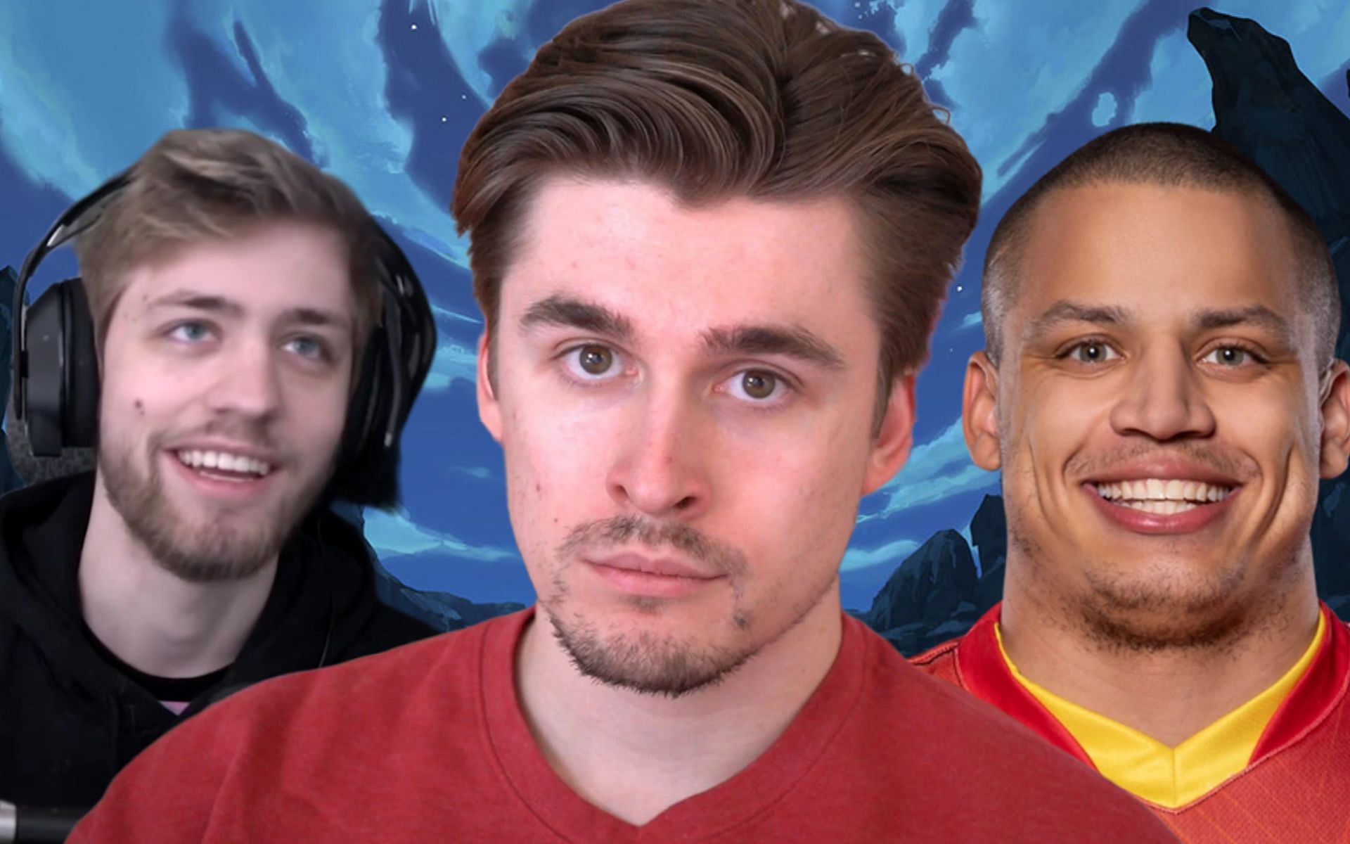 Ludwig impersonating Sodapoppin to play LoL with Tyler1 went viral on Reddit (Image via Sportskeeda)