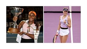 Coco Gauff and Eugenie Bouchard extend a warm welcome to MLB superstar Shohei Ohtani