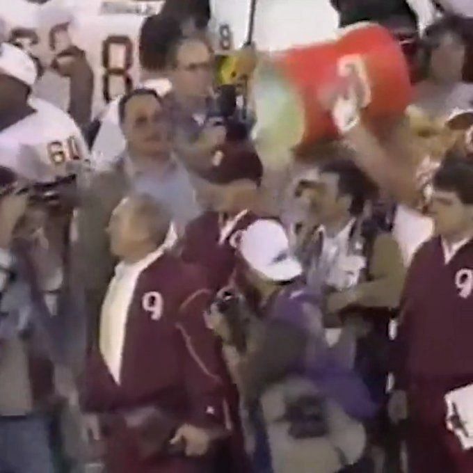 The grand Super Bowl tradition of soaking coaches with Gatorade