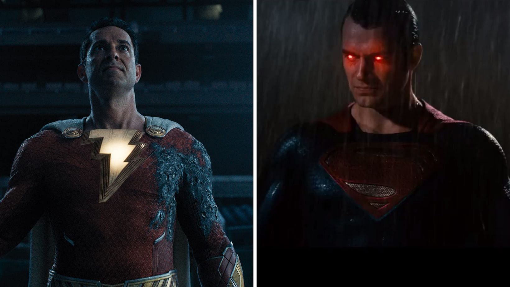 Two heroes, two fighting styles, one epic clash - Shazam vs. Superman (Image via DC Studios)