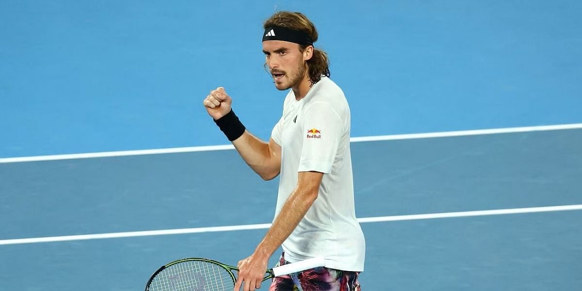 Stefanos Tsitsipas reached the final of the 2023 Australian Open.