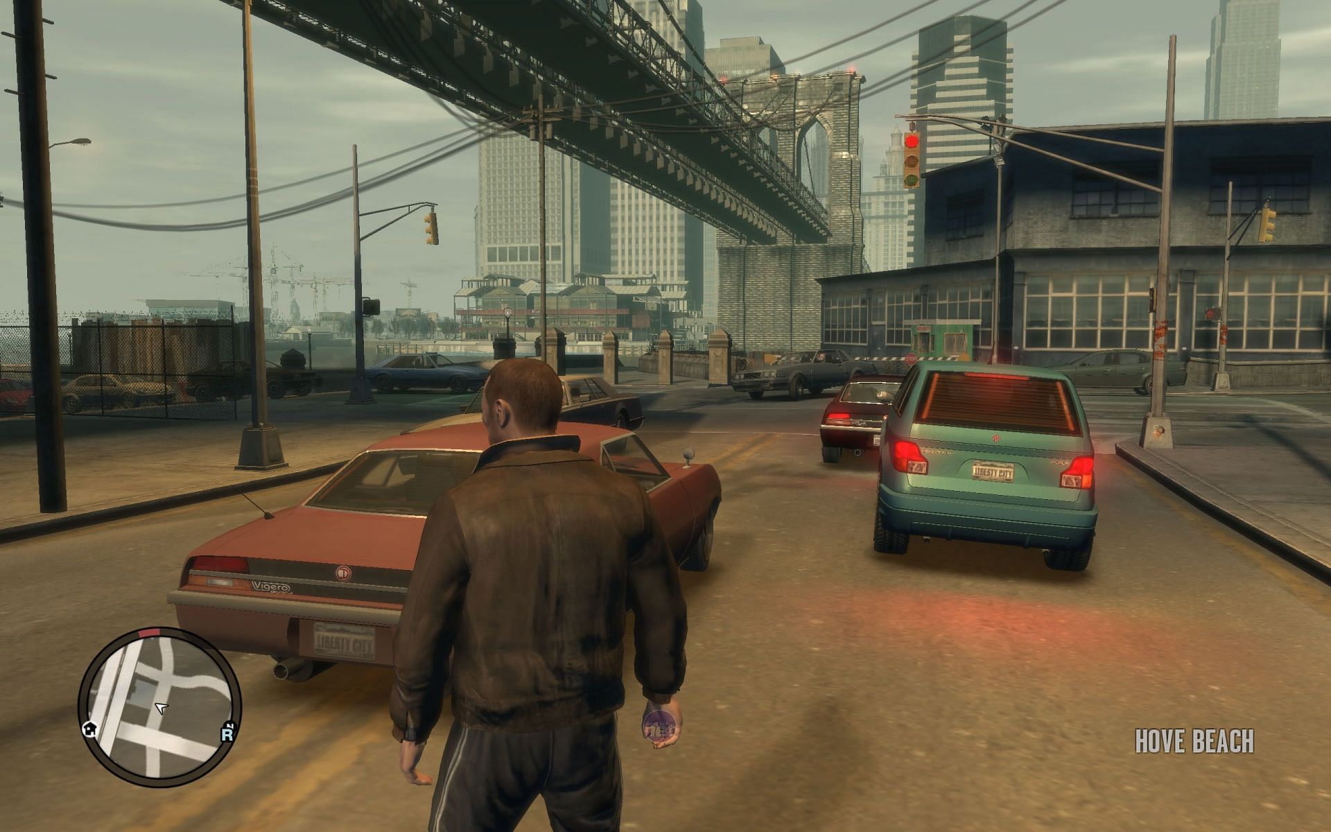 Snapshot from GTA 4 gameplay (Image via bit-tech.net)