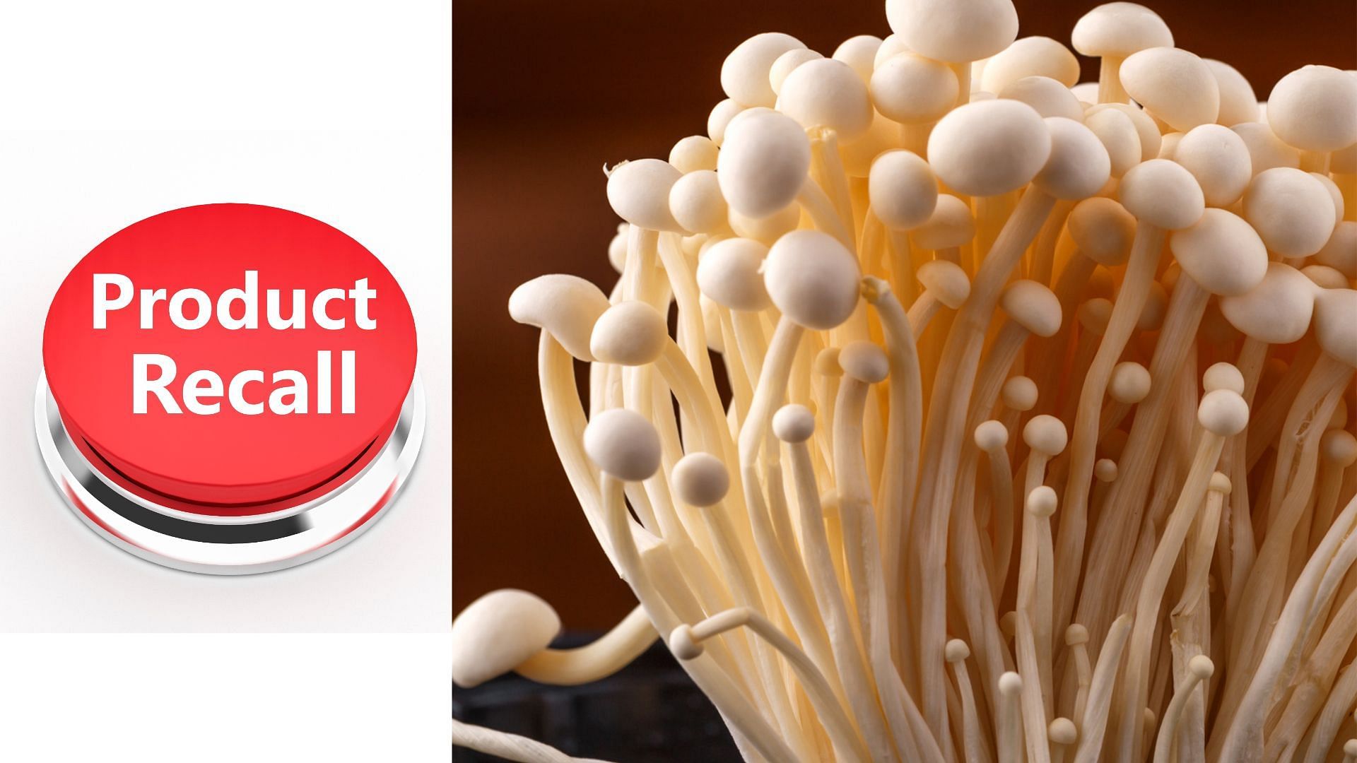 Jan Fruits Inc. has issued a nationwide recall of ENOKI MUSHROOM over concerns about potential contamination with Listeria monocytogenes (Image via Tamakhin Mykhailo/Shutterstock)