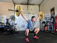 Inner thigh lifts are also a powerlifting workout (Photo via Unsplash/Sam Sabourin)