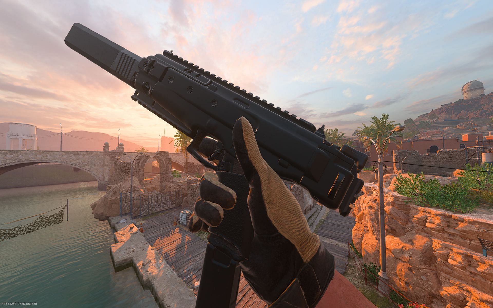 Recreating the iconic MP9 in Modern Warfare 2 (Image via Activision)