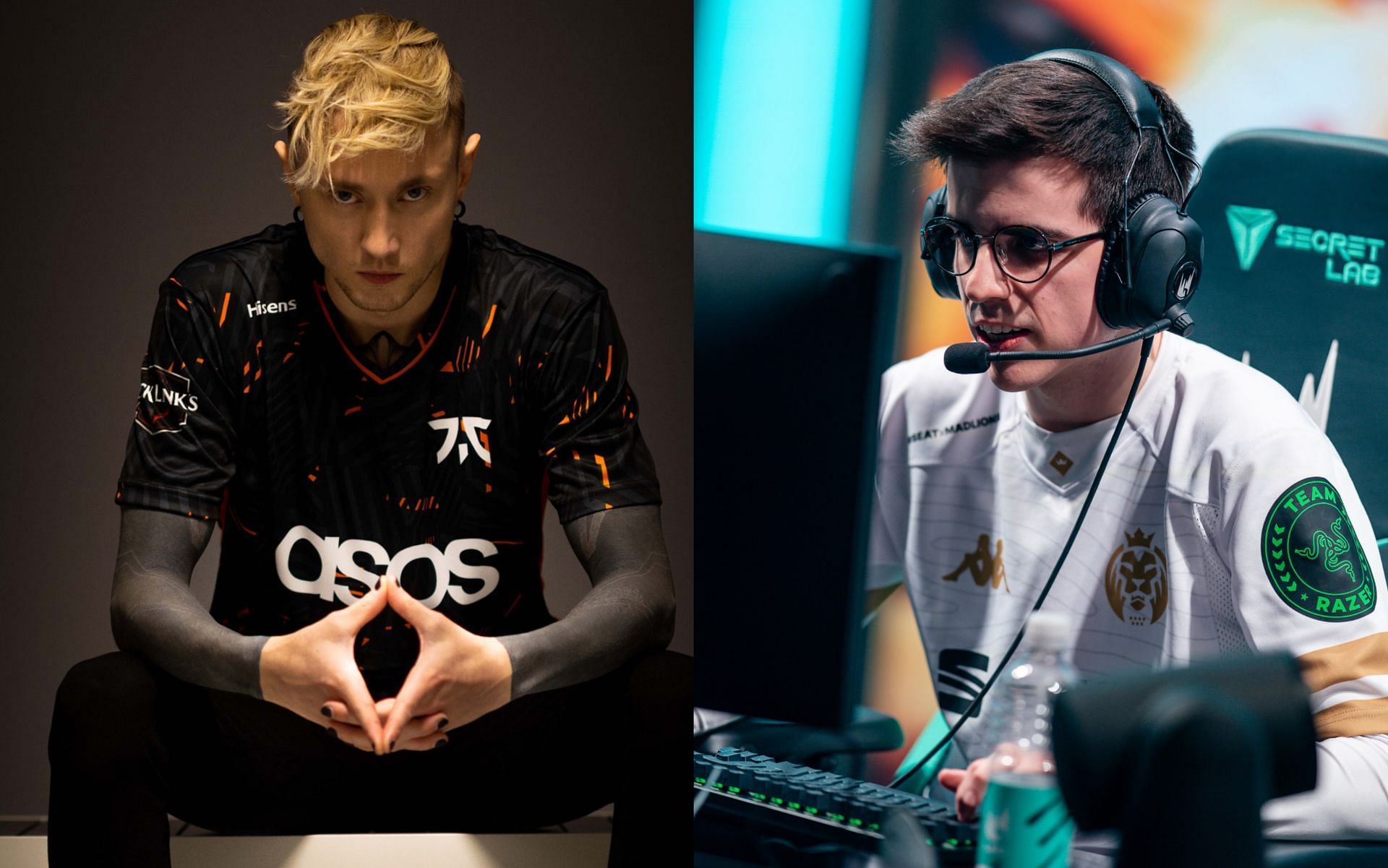 Elyoya and Rekkles will be the key players when MAD Lions and Fnatic clash in League of Legends LEC 2023 Winter Split (Image via Riot Games)