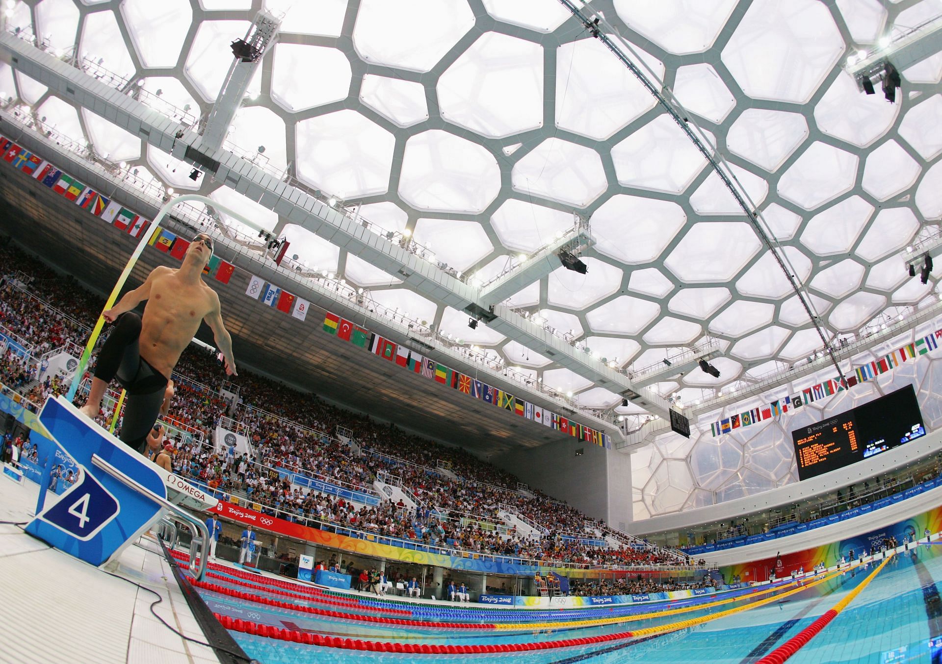 Phelps at the 2008 Beijing Olympics