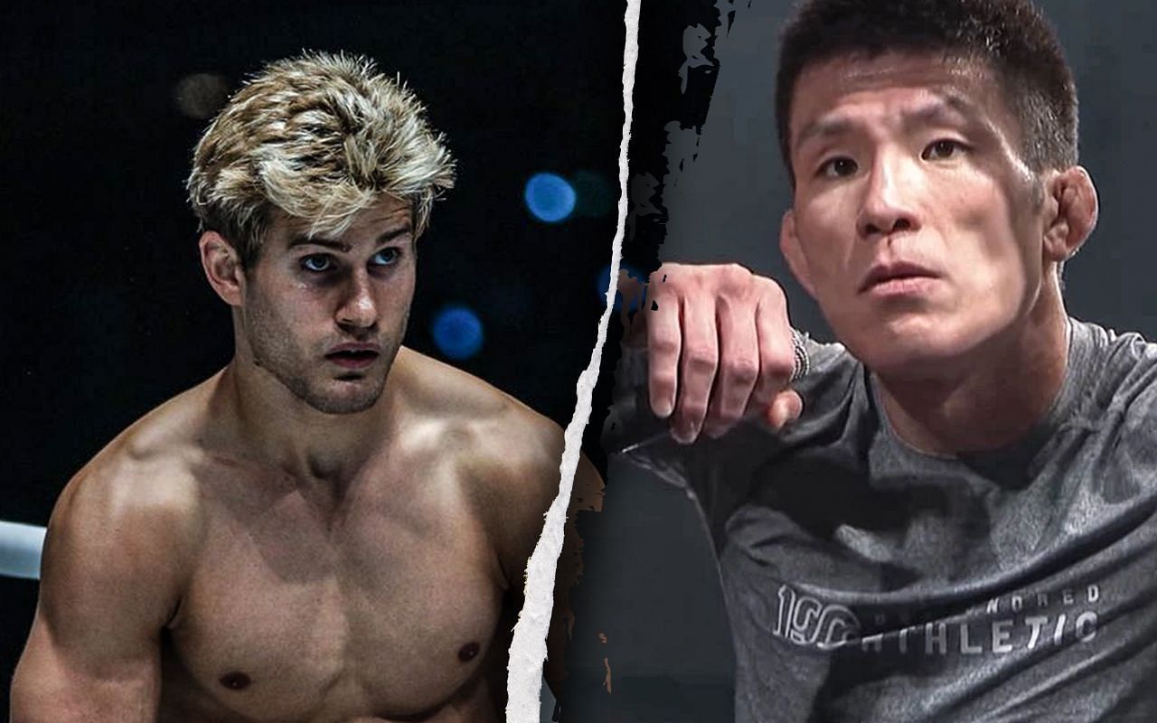 Sage Northcutt (left), Shinya Aoki (right), photo by ONE Championship