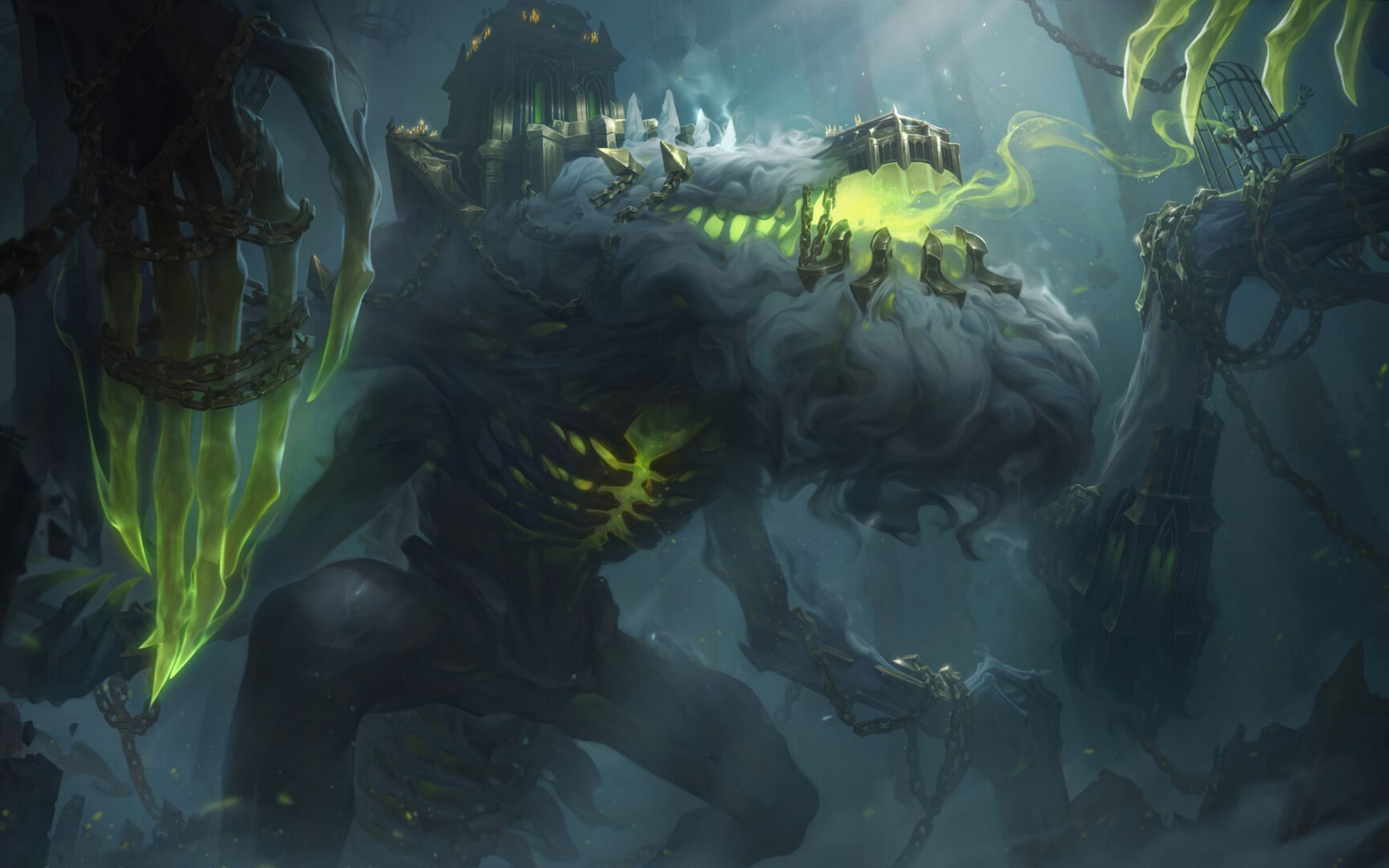 Cho&#039;Gath is one of the best and most fun counter picks against Malphite toplane at the moment (Image via Riot Games)