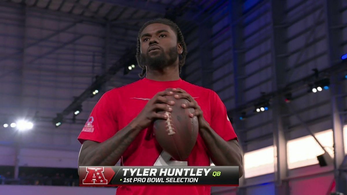 What is Tyler Huntley doing in the Pro Bowl? #tylerhuntley #probowl #l