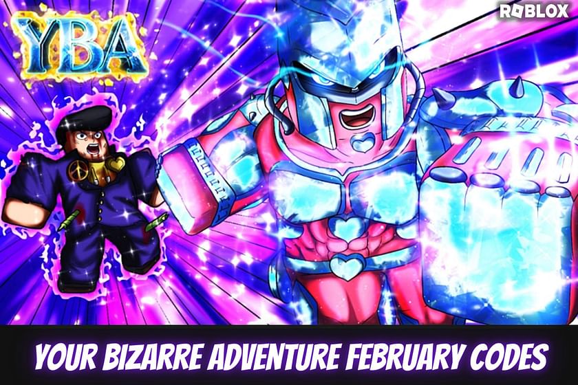 Roblox Your Bizarre Adventure (YBA) codes (February 2023)
