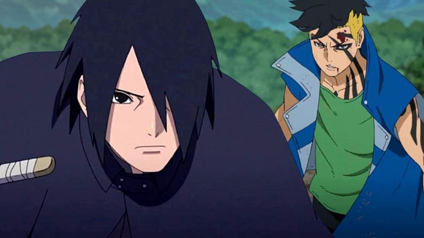 Sasuke finally returns to the Boruto manga to confront Kawaki