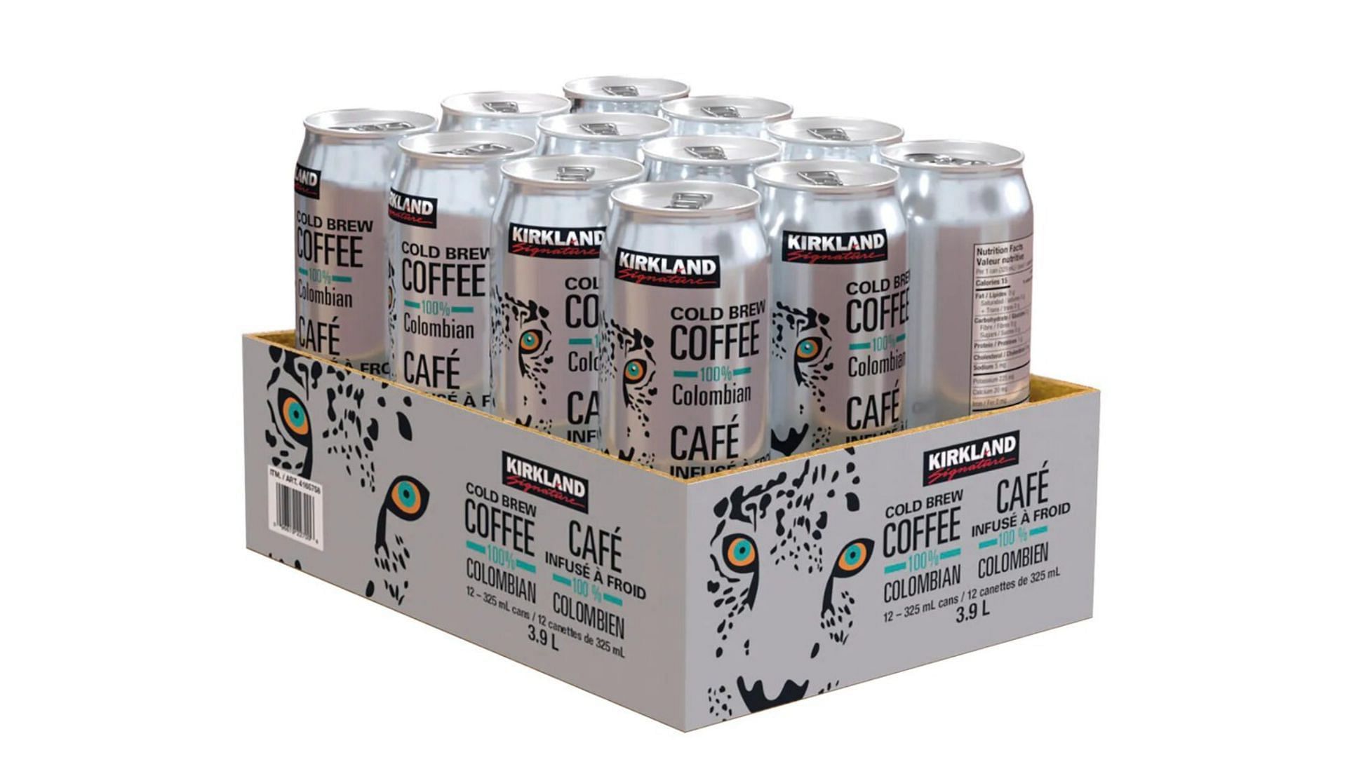 the recalled Kirkland Signature Cold Brew, which is available in stores all across the country, could potentially be contaminated with foreign particles and could have a bolt in the can (Image via Costco)
