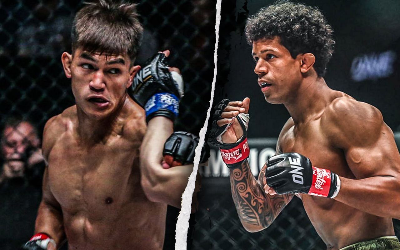 Danny Kind (left), Adriano Moraes (right), photo by ONE Championship