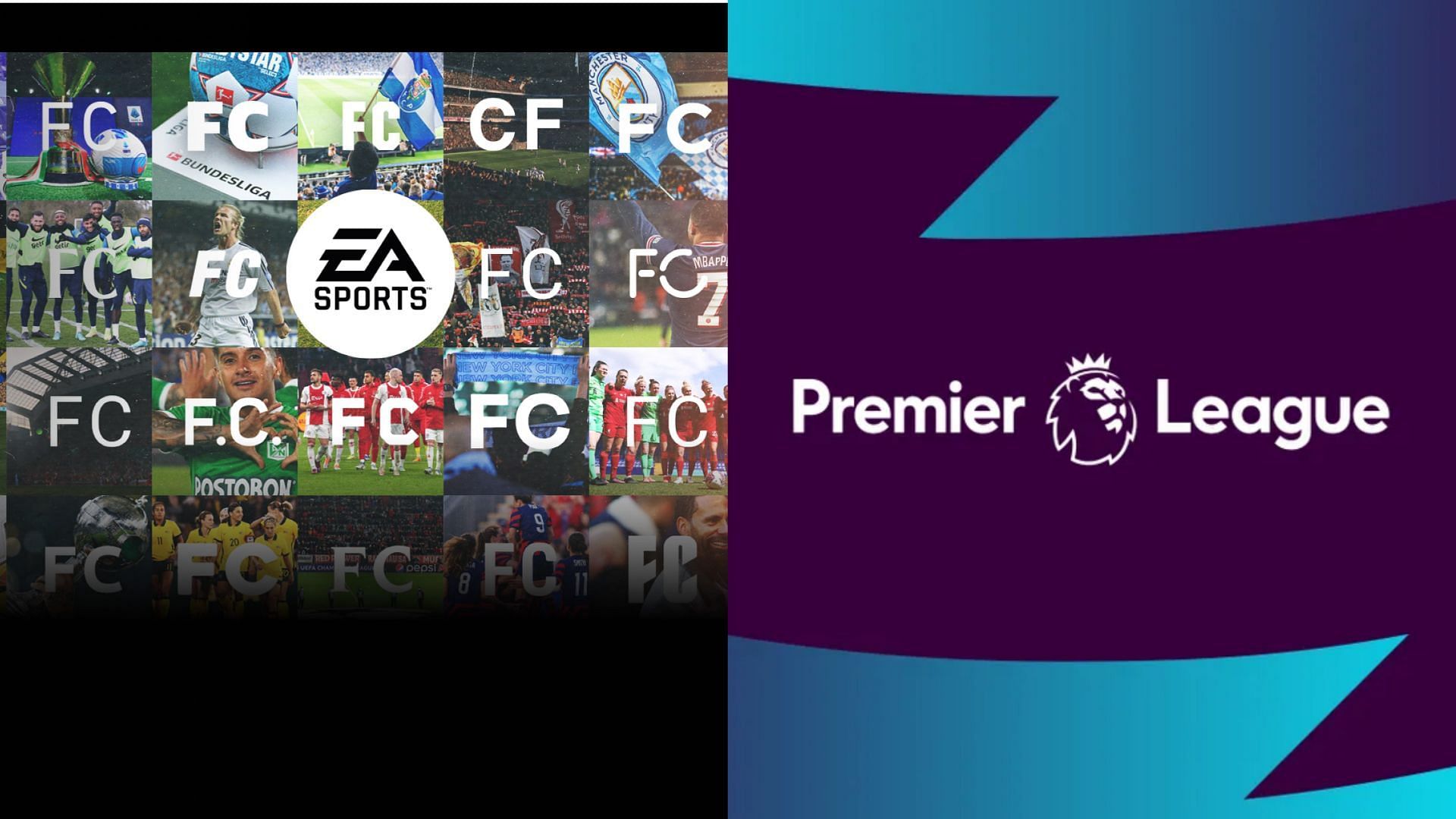 EA Sports FC&rsquo;s new deal with the English Premier League is almost twice the existing one in FIFA 23 (Images via EA Sports, Premier League)