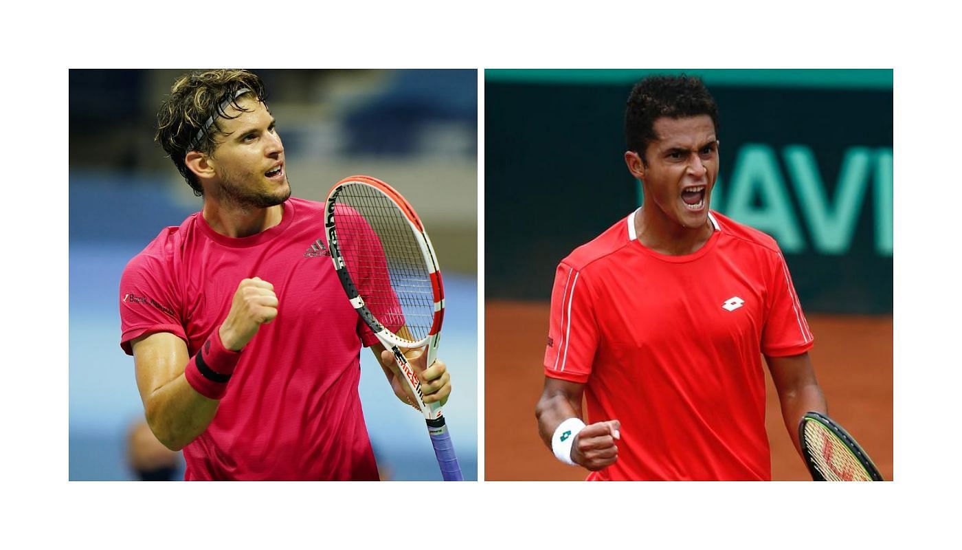Dominic Thiem will take on Juan Pablo Varillas in the second round of the Argentina Open on Thursday 