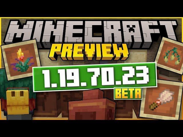 Minecraft Bedrock Preview 1.19.70.23 patch notes: All you need to know