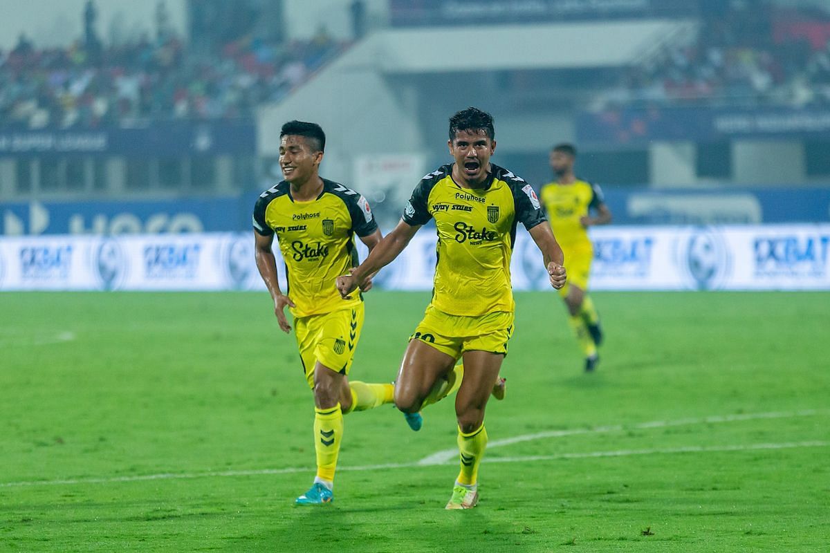 Nim scored at both ends today (Image courtesy: ISL Media)