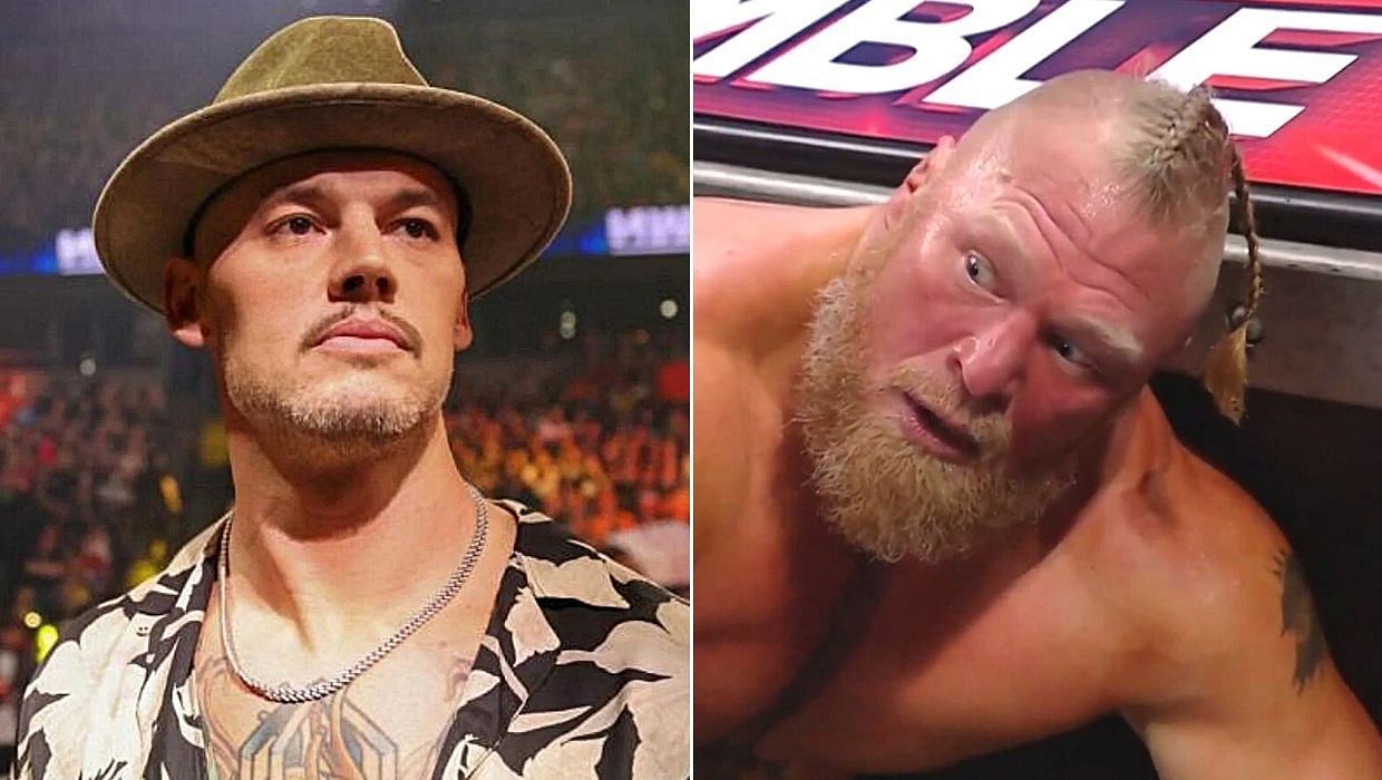 RAW Superstars Baron Corbin/Brock Lesnar