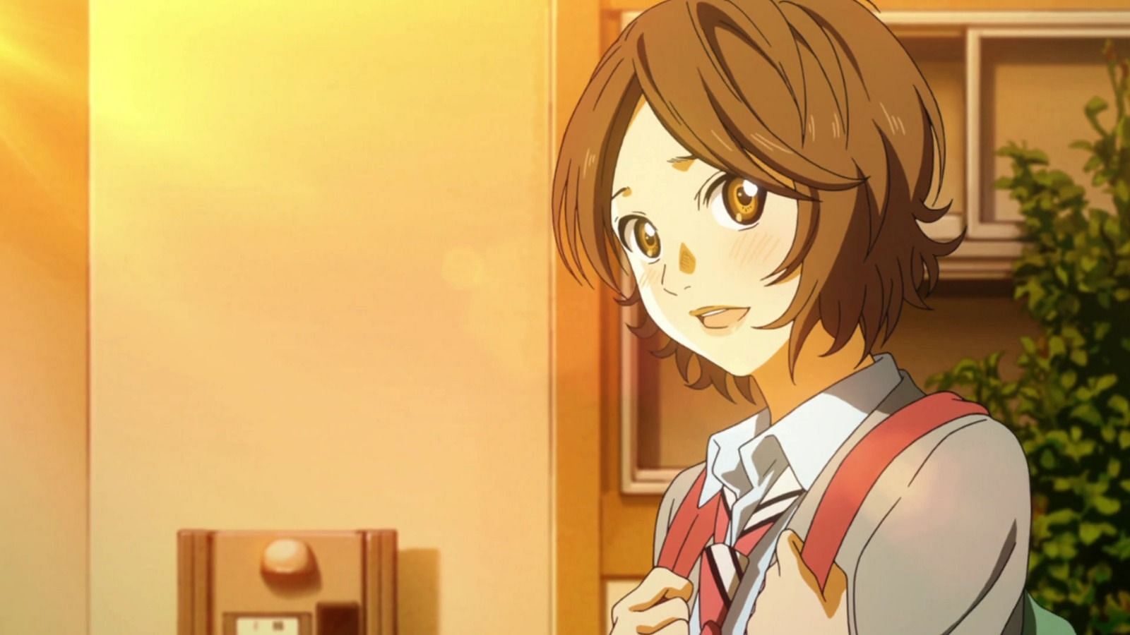Tsubaki in Your Lie in April (image via A1 Pictures)