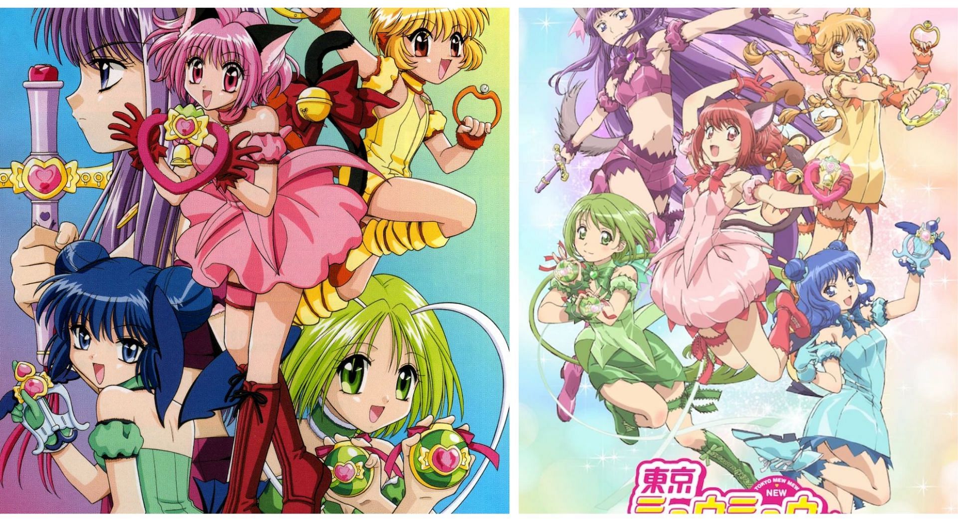 Tokyo Mew Mew and Mew New posters (Image via Sportskeeda)