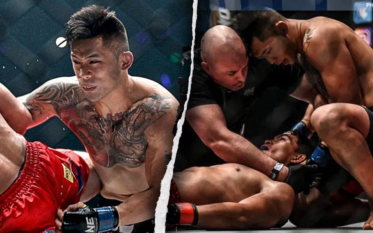 Martin Nguyen, Eduard Folayang | Image courtesy of ONE 