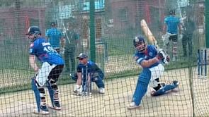 [Watch] "Hitting them like fire crackers"- Prithvi Shaw smacks a magnificent shot in DC's IPL 2023 camp