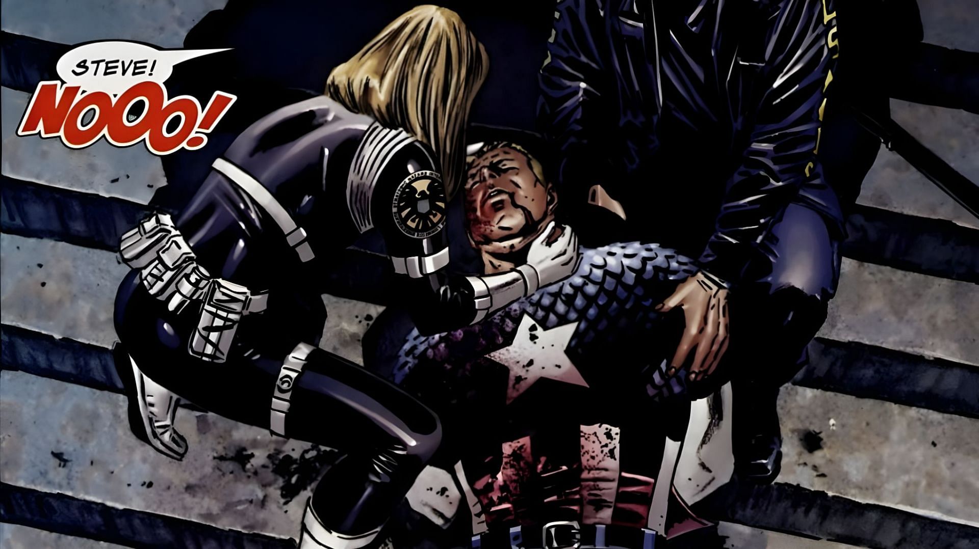 Captain America, formerly known as Steve Rogers, has tragically died in various storylines throughout the universe of comics and film. (Image via Marvel)