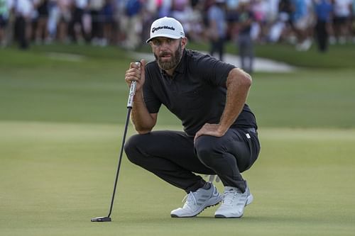 Dustin Johnson at the 2022 LIV Golf Invitational - Miami