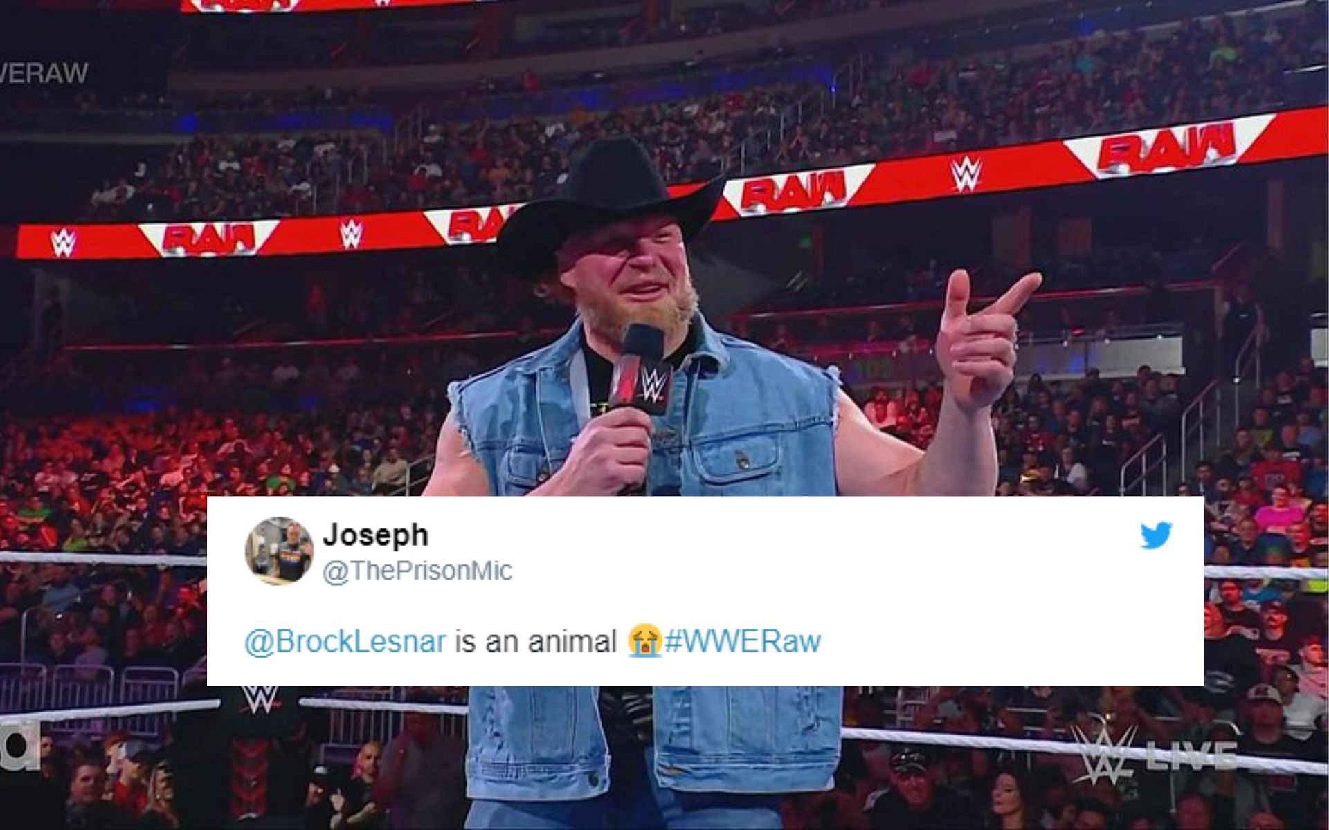 Twitter explodes after Brock Lesnar references superstar who isn't ...