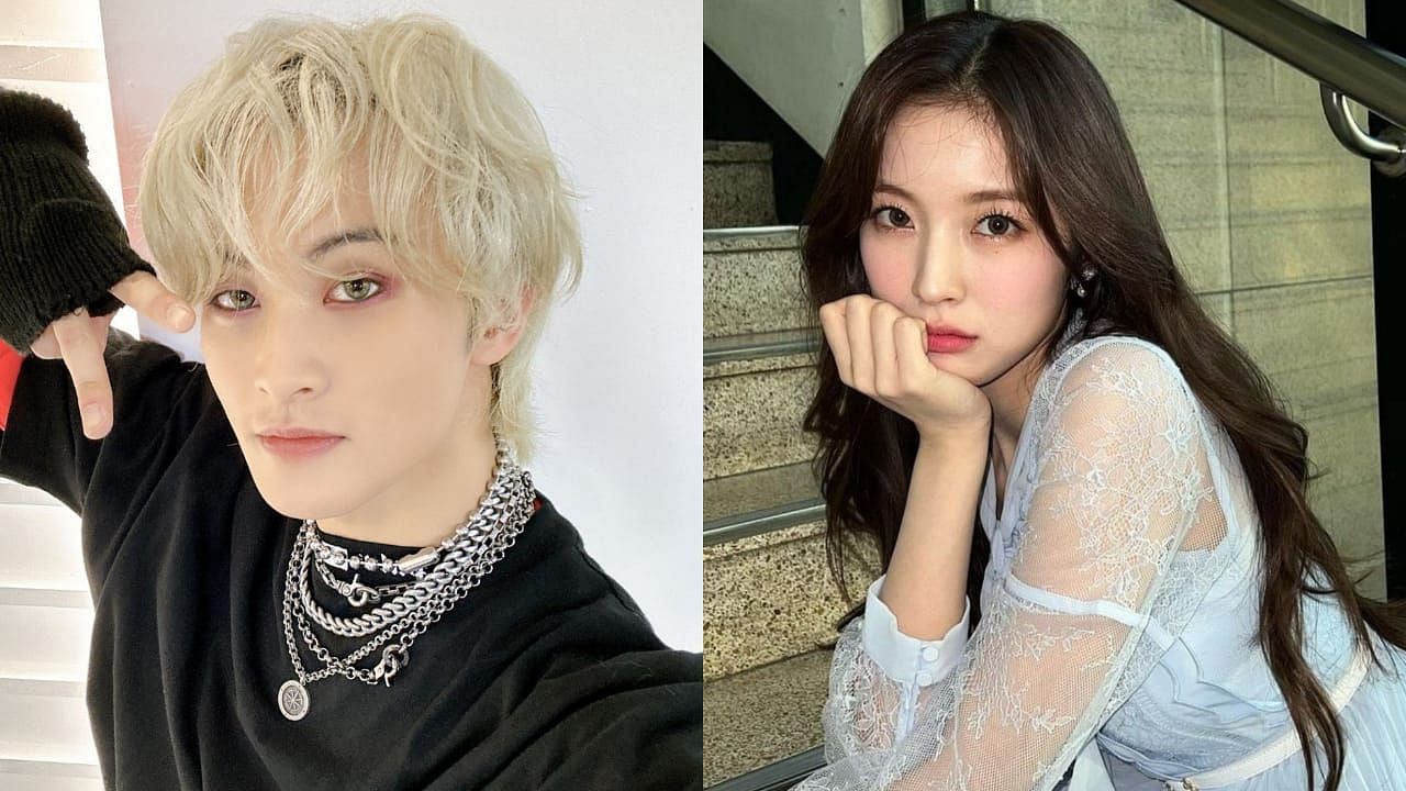 NCT Mark and OH MY GIRL Arin caught up in dating rumors (Image via Twitter/@NCTsmtown_127, via Instagram/@ye._.vely618)
