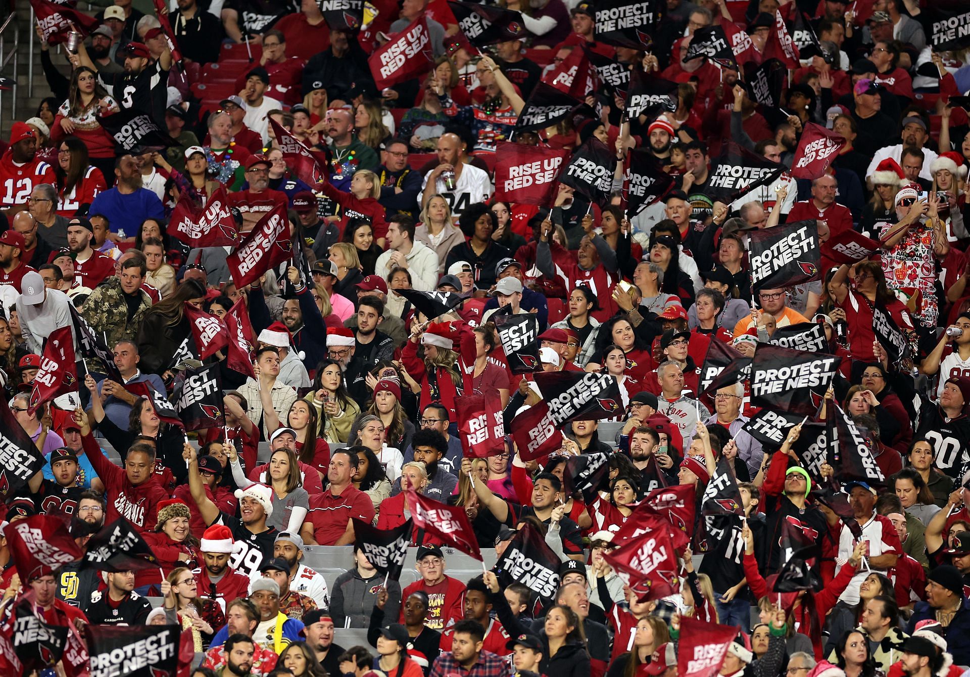 Cardinals Fans at Tampa Bay Buccaneers v Arizona Cardinals