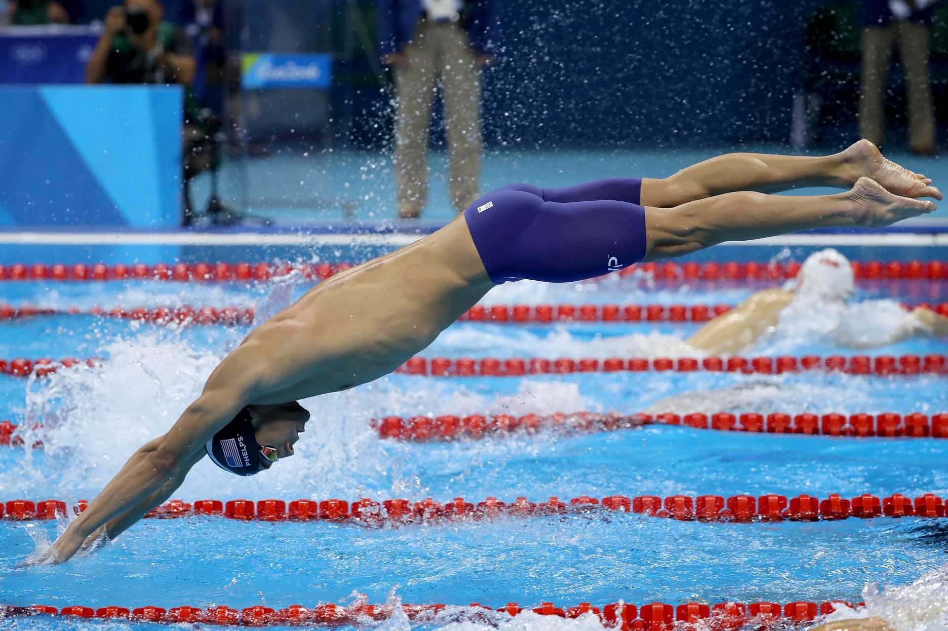 Phelps at the 2016 Rio Olympics