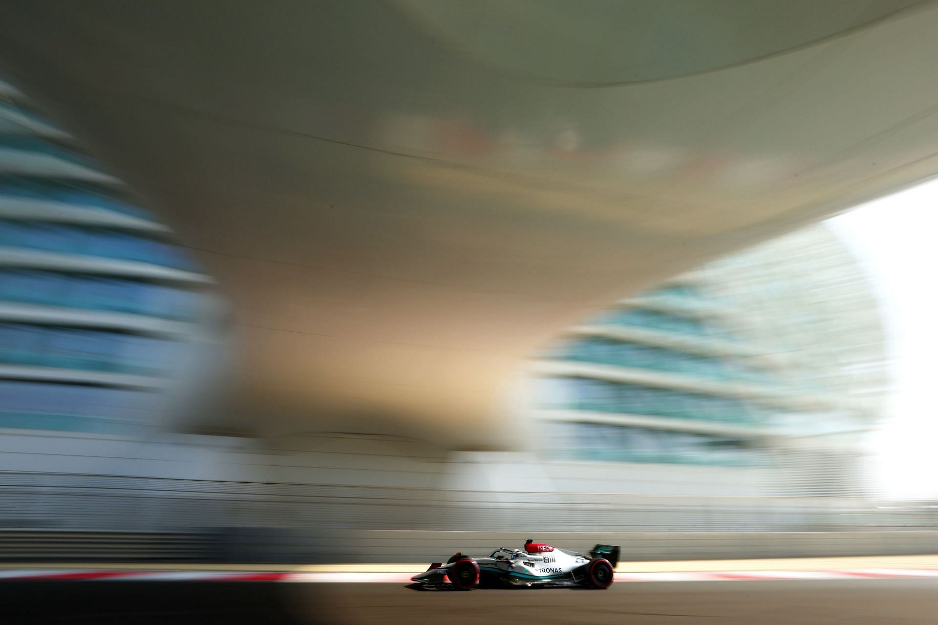 Mercedes F1 W14 makes its track debut at Silverstone
