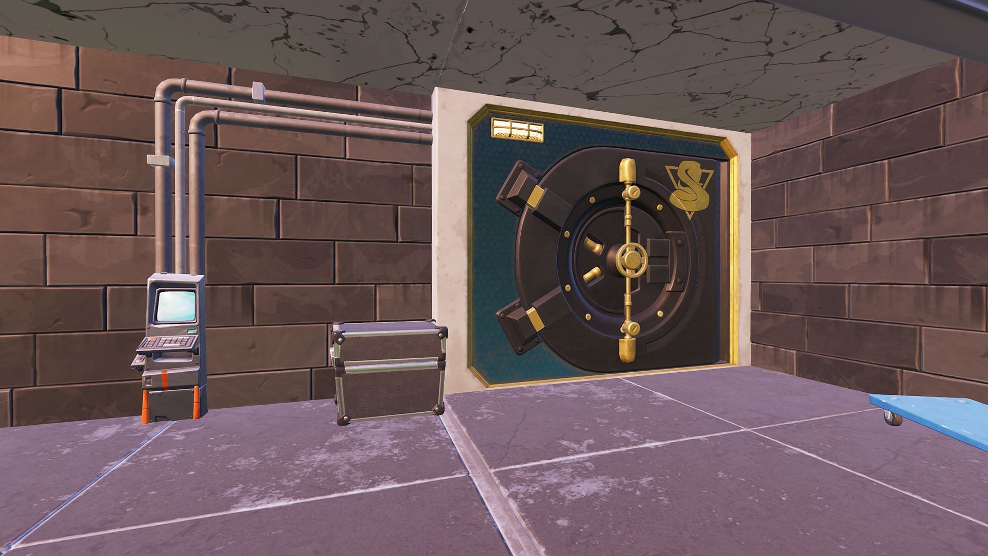 Cold Blooded vaults in Fortnite (Image via Epic Games)