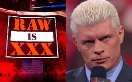 [PHOTO] 57-year-old legend forced to wear neck brace on RAW in segment with Cody Rhodes