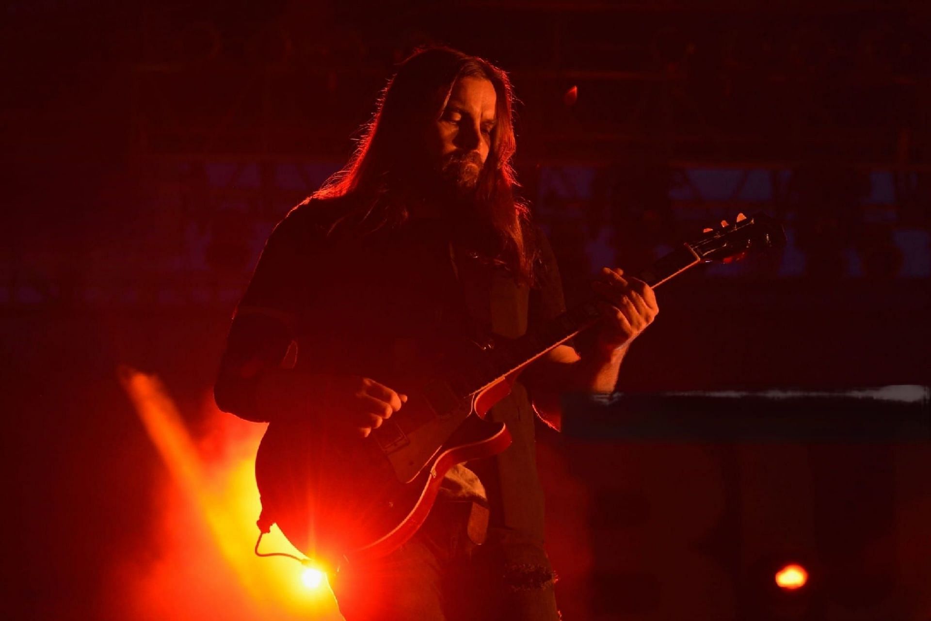 Chris Taylor performing at 2018 Inkcarceration festival (Image via Getty)