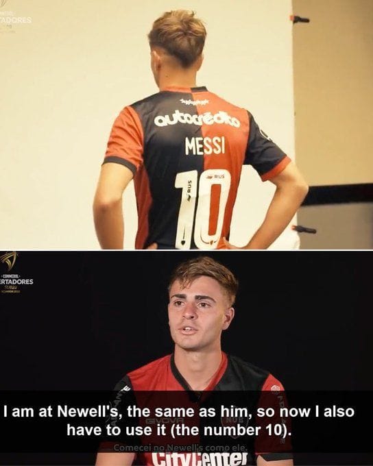 Newell's Old Boys unveir stunning new Lionel Messi tifo