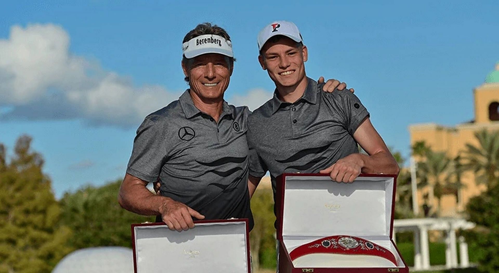 Bernhard Floyd and Jason Floyd (Image via the tournament&#039;s official page)