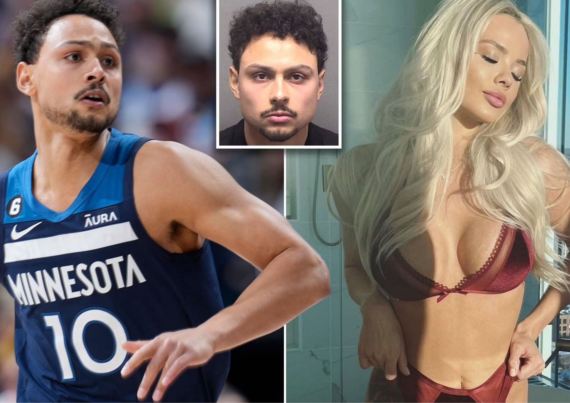 Bryn Forbes reportedly hit his partner, former porn actress Elsa Jean multiple times after their argument went out of control. [photo: Daily Mail]