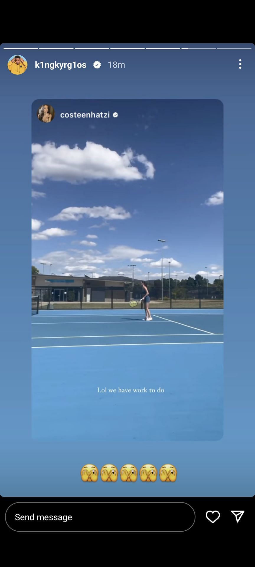 Tennis stars shine on Break Point red carpet as Nick Kyrgios, Costeen Hatzi  attend Netflix premiere at Australian Open 2023