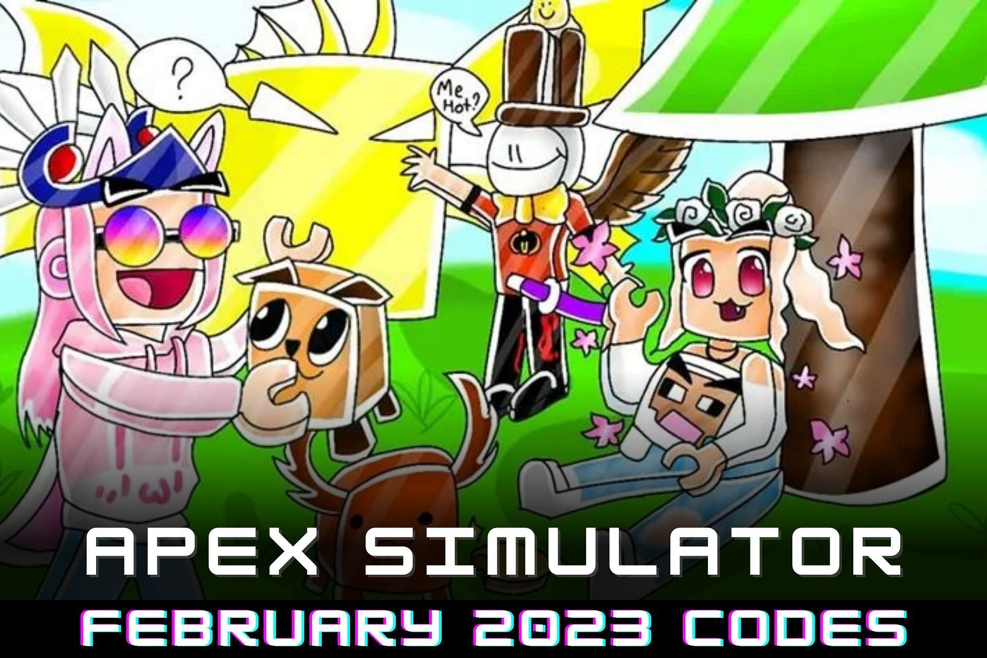 Roblox Apex Simulator Codes For February 2023 Freebies