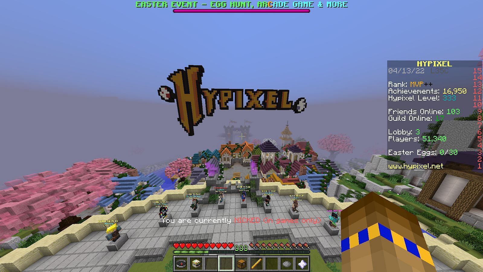 Hypixel is an excellent server (Image via Hypixel.net)