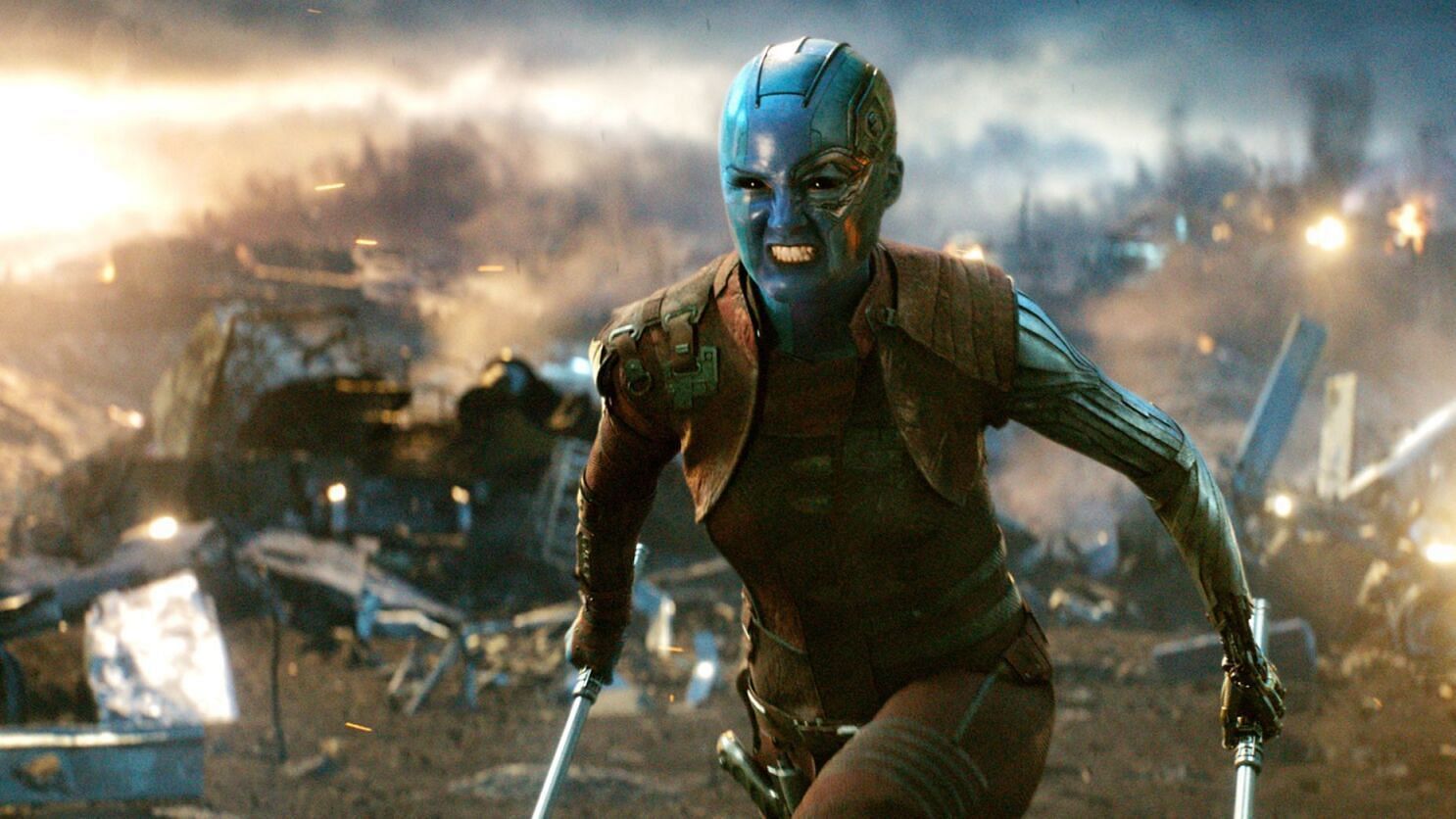 Nebula - The adopted daughter with a vengeance (Image via Marvel Studios)