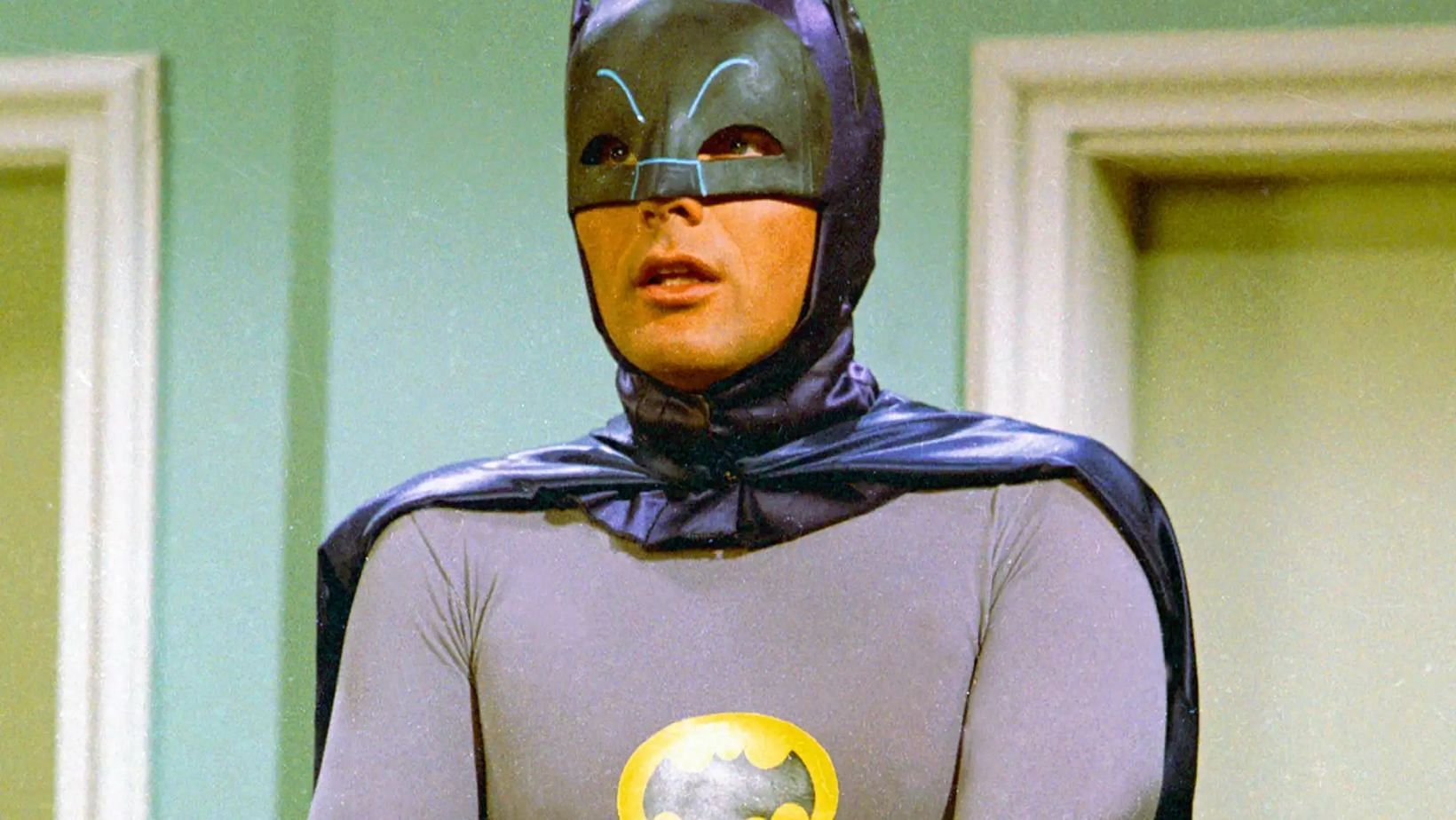 The iconic and colorful suit from the 1960s TV series (Image via Warner Bros)